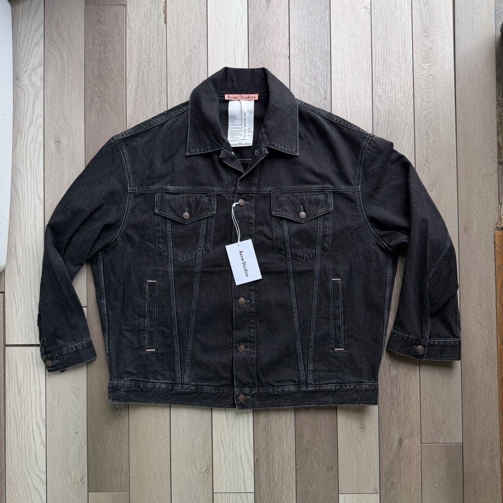 Acne Dark Denim Jacket